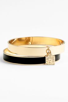 Ak Anne Klein Union Square Enamel Bangles - Lyst