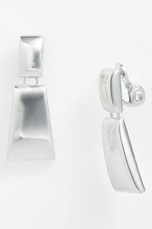 Ak Anne Klein Monterey Heights Drop Clip Earrings - Lyst