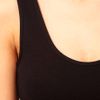 Asos Collection Top with Extreme Peplum in Scoop Neck in Black - Lyst