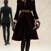 Burberry Prorsum Velvet Quilted Blanket Coat in Purple - Lyst