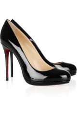 Christian Louboutin Filo 120 Patentleather Pumps