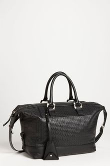 Diane Von Furstenberg Drew Basket Embossed Satchel - Lyst