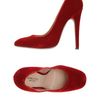 Giambattista Valli Closedtoe Slipons in Red - Lyst