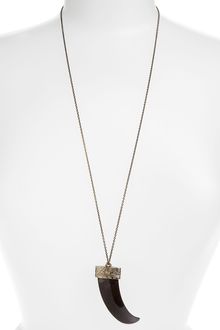House Of Harlow Tribal Horn Necklace - Lyst