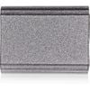 Jimmy Choo Candy Glitterprint Acrylic Clutch in Silver (gunmetal) - Lyst