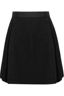 Lanvin Double-faced Stretch wool Felt Bubble Skirt - Lyst
