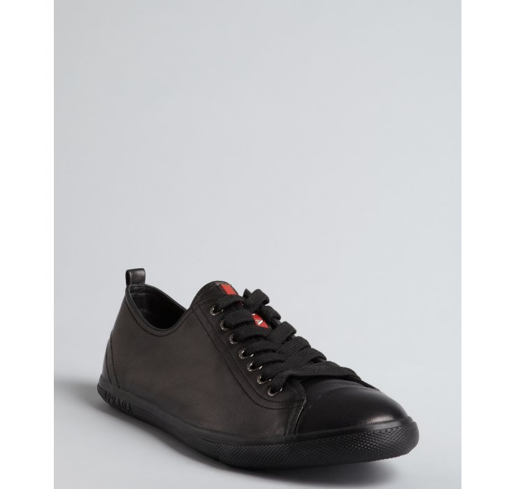 prada cap toe sneaker