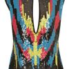 Topshop Premium Calypso Sequin Shell Top in Multicolor (multi) - Lyst