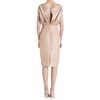 Barbara Tfank Lamé Dress in Pink (blush) - Lyst