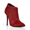 Giuseppe Zanotti Lipstick Calf Hair Booties in Red - Lyst