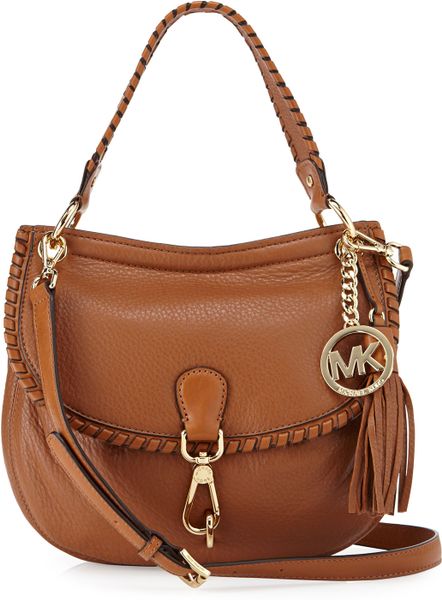 Michael Michael Kors Bennet Flap Crossbody Bag Luggage in Brown ...