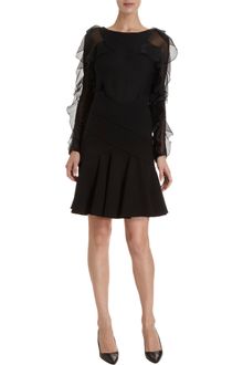 Prabal Gurung Cross Front Flare Skirt - Lyst