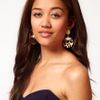River Island Leopard Round Dangle Earrings in Gold - Lyst