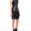 Alexander Wang Untucked Drape Front Skirt in Black - Lyst