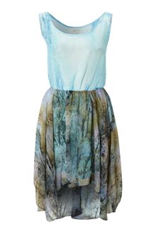 Glamorous Hi Low Printed Dress - Lyst