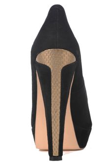 House Of Harlow Callan Suede Platform Pump - Lyst