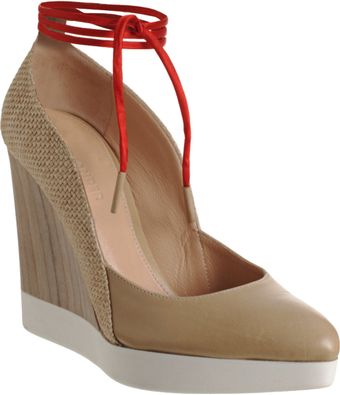 Jil Sander Multimaterial Wedge Pump - Lyst