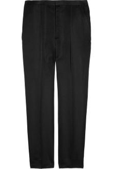 Marc Jacobs Cropped Duchess Silk Satin Pants - Lyst