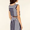 Oasis Stripe Belted Tunic Dress in Blue - Lyst