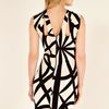 Oasis Tribal Bodycon Dress in Beige (natural) - Lyst