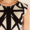 Oasis Tribal Bodycon Dress in Beige (natural) - Lyst