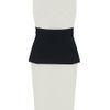 Preen Tatum Collar Detailed Dress in Black - Lyst