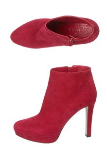 Alexander McQueen Suede Ankle Boots - Lyst