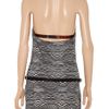 Balmain Zebraprint Jersey Dress in Animal - Lyst