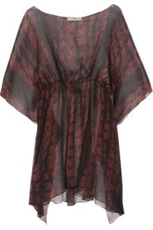 Clube Bossa Printed Silkchiffon Kaftan - Lyst