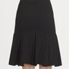 Donna Karan New York Spiral Pleated Skirt in Black - Lyst