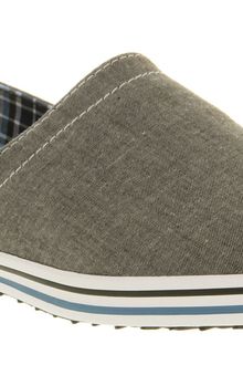 Fred Perry Kingston Stamp Down Blk Chmbry Excl - Lyst