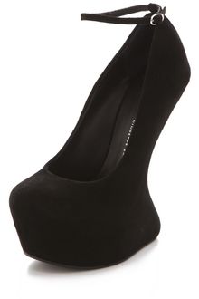 Giuseppe Zanotti Sculptural Wedge Pumps - Lyst