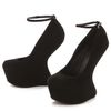 Giuseppe Zanotti Sculptural Wedge Pumps in Black - Lyst