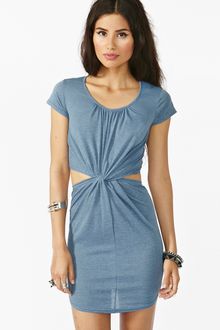Nasty Gal Twisted Knot Dress - Lyst