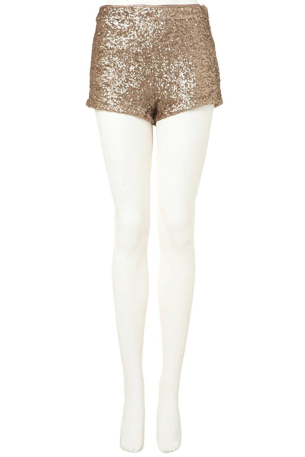 Lyst Topshop Gold Sequin Knickers In Metallic