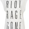Topshop Riot Rage Gone Tee By Boutique in Beige (white) - Lyst