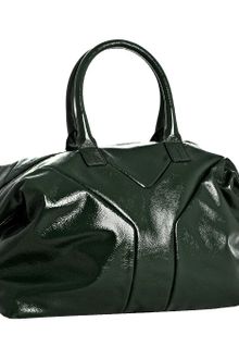 Yves Saint Laurent Patent Calfskin Easy Medium Bag - Lyst