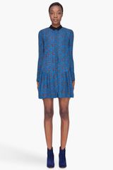 A.L.C. Blue Hemp Mirabelle Dress