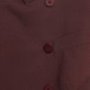Alexander Mcqueen Asymmetrical Wrap Over Jacket in Red (burgundy) - Lyst