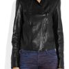 Alexander Wang Leather Biker Jacket in Black - Lyst