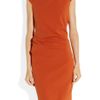 Diane Von Furstenberg Gabi Stretchjersey Dress in Brown (red) - Lyst