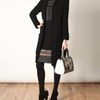Giambattista Valli Woven Boucle Tweed Coat in Black - Lyst