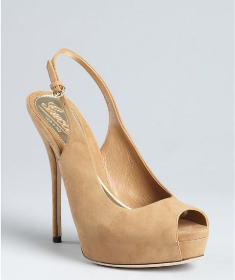 slingback beige