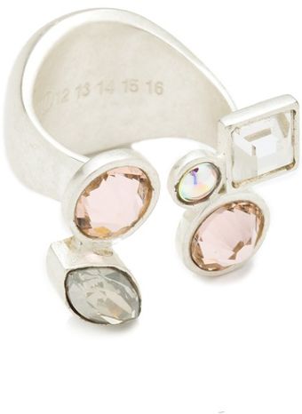 Maison Martin Margiela Palms Of Jewels Ring - Lyst