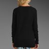 Markus Lupfer Intarsia Smacker Lip Jumper in Black (black & beetroot) - Lyst