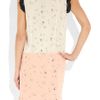 Marni People Print Silk Crepe And Cotton Dress in Pink (black) - Lyst