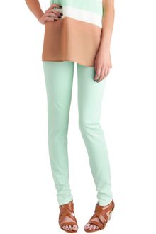 ModCloth Spring in Every Season Jeans in Mint - Lyst