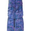 See By Chloé Las Vegas Printed Silk Dress in Blue (multicolored) - Lyst