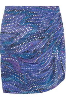 See By Chloé Las Vegas Printed Silk Skirt - Lyst