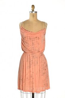Simeon Farrar Peach Butterflies Dress By Simeon Farrar - Lyst